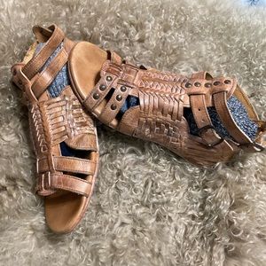 Bed Stu Cobble Series Sandals size 8.5